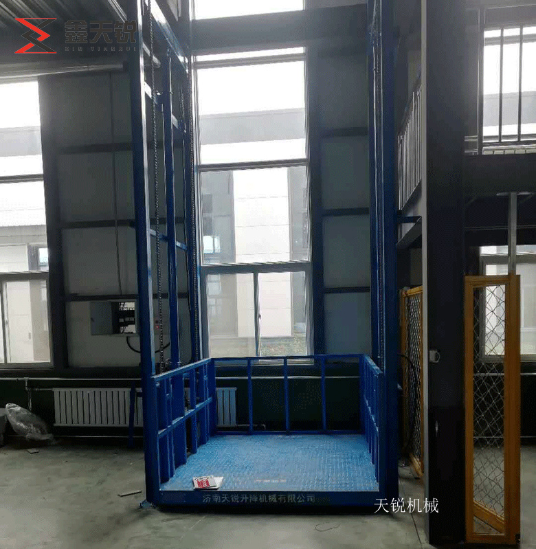 临高导轨式升降机验收合格